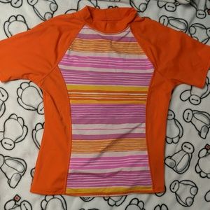Girls Rashguard Swim Top
